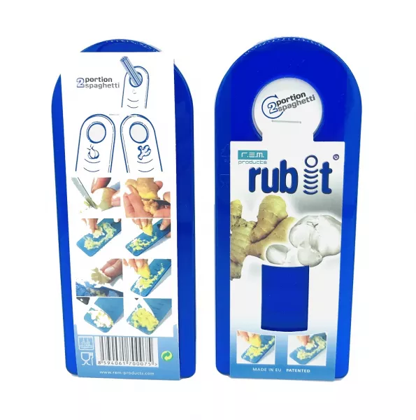 Feinreibe Rub It blau