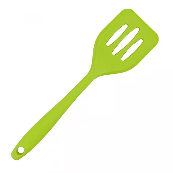 Küchenhelfer Silikon Schlitzwender mini 20 cm grün