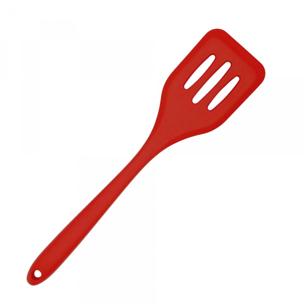 Küchenhelfer Schlitzwender mittel 28 cm rot