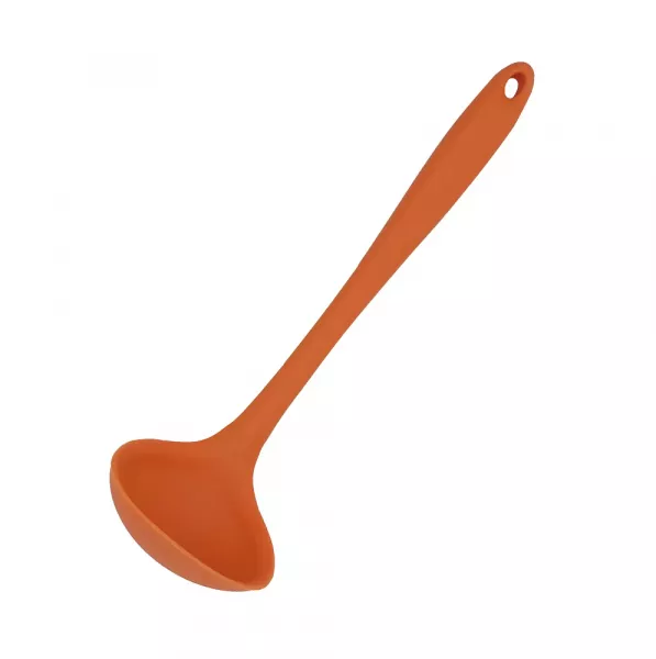 Küchenhelfer Silikon Schöpfer klein 20 cm orange