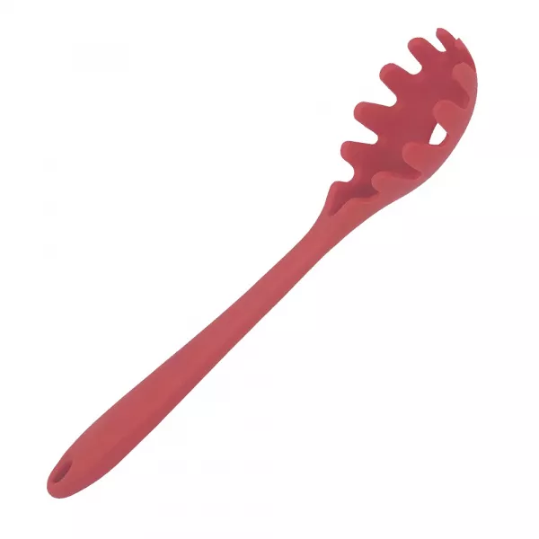 Küchenhelfer Silikon Spaghetti Kralle 28 cm rot