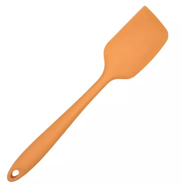 Silikon Teigschaber groß 28 cm orange