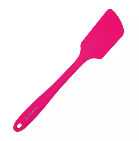 Silikon Teigschaber groß 28 cm pink
