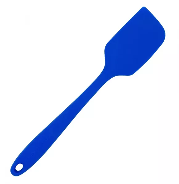 Silikon Teigschaber mini 20 cm blau