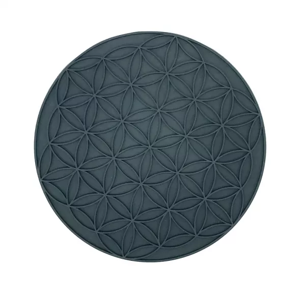 Silikon Untersetzer 2-er schwarz