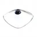 Glasdeckel eckig 20 bis 28 cm
