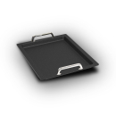Gussplatte Grillplatte glatt 27 x 33 cm (GN 1/2)