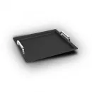 Gussplatte Grillplatte glatt 37 x 33 cm (GN 2/3)