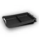 Gussplatte Gastronorm Grill-glatt-Steg 53 x 33 x 5,5 cm (GN 1/1)
