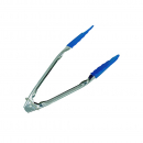 Minizange mit Silikon 18 cm blau