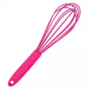 Küchenhelfer Silikon Schneebesen 25 cm pink