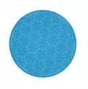 Silikon Untersetzer blau